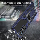 For Xiaomi 12 Armor 2 in 1 PC + TPU Magnetic Phone Case(Blue)