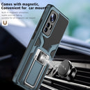 For Xiaomi 12 Armor 2 in 1 PC + TPU Magnetic Phone Case(Cyan)