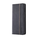 For Samsung Galaxy A13 4G Splicing Skin Feel Magnetic Leather Phone Case(Black)