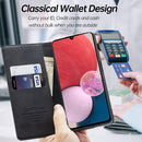 For Samsung Galaxy A13 4G Splicing Skin Feel Magnetic Leather Phone Case(Black)