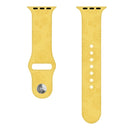 Sunflower Embossing Silicone Watch Band For Apple Watch Series 7 41mm / 6&SE&5&4 40mm / 3&2&1 38mm(Ginger)