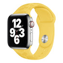Sunflower Embossing Silicone Watch Band For Apple Watch Series 7 45mm / 6&SE&5&4 44mm / 3&2&1 42mm(Ginger)