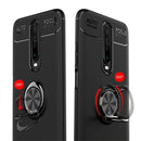 For Xiaomi Redmi K30 Lenuo Shockproof TPU Case with Invisible Holder(Black)