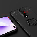 For Xiaomi Redmi K30 Lenuo Shockproof TPU Case with Invisible Holder(Black)