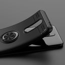 For Xiaomi Redmi K30 Lenuo Shockproof TPU Case with Invisible Holder(Black)