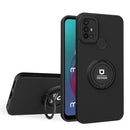 For Motorola Moto G10 / G20 / G30 Eagle Eye Ring Holder Phone Case(Black)