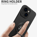 Eagle Eye Ring Holder Phone Case For iPhone 13(Black)