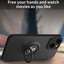 Eagle Eye Ring Holder Phone Case For iPhone 13(Black)