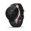 For Garmin Venu 2 Plus Full Coverage TPU Electroplating Watch Case(Pink)