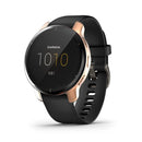 For Garmin Venu 2 Plus Full Coverage TPU Electroplating Watch Case(Rose Gold)