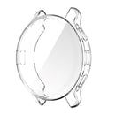 For Garmin Venu 2 Plus Full Coverage TPU Electroplating Watch Case(Transparent)