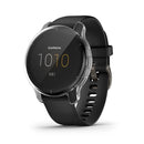 For Garmin Venu 2 Plus Full Coverage TPU Electroplating Watch Case(Transparent)