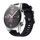 For Honor Watch GS 3 Full Coverage TPU Electroplating Watch Case(Silver)