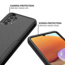 For Samsung Galaxy A32 5G TPU + PC Shockproof Phone Case(Black)