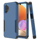 For Samsung Galaxy A32 5G TPU + PC Shockproof Phone Case(Royal Blue + Black)