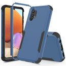 For Samsung Galaxy A32 5G TPU + PC Shockproof Phone Case(Royal Blue + Black)