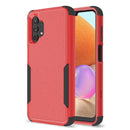 For Samsung Galaxy A32 5G TPU + PC Shockproof Phone Case(Red + Black)