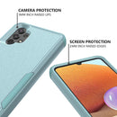 For Samsung Galaxy A32 5G TPU + PC Shockproof Phone Case(Grey Green)