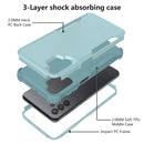 For Samsung Galaxy A32 5G TPU + PC Shockproof Phone Case(Grey Green)