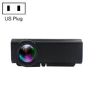 YG530 LED Small 1080P Wireless Screen Mirroring Projector, Power Plug:US Plug(Black)