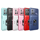For Xiaomi Mi 11T / 11T Pro Card Ring Holder PC + TPU Phone Case(Black)