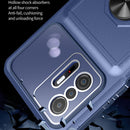 For Xiaomi Mi 11T / 11T Pro Card Ring Holder PC + TPU Phone Case(Black)