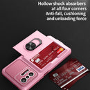 For Xiaomi Mi 11T / 11T Pro Card Ring Holder PC + TPU Phone Case(Black)