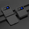 For Samsung Galaxy Z Flip3 5G PC Skin Feel Folding Phone Case(Black)