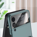 For Samsung Galaxy Z Flip3 5G GKK Integrated Ultra-thin Full Coverage Phone Flip Case with Pen(Black)