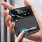 For Samsung Galaxy Z Flip3 5G GKK Integrated Ultra-thin Full Coverage Phone Flip Case with Pen(Black)