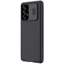 For Samsung Galaxy A73 5G NILLKIN Black Mirror Pro Series Camshield PC Phone Case(Black)