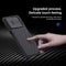 For Samsung Galaxy A73 5G NILLKIN Black Mirror Pro Series Camshield PC Phone Case(Black)