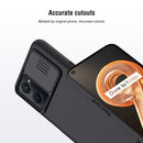 For OPPO Realme 9i NILLKIN Black Mirror Series Camshield PC Phone Case(Black)