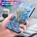 For Samsung Galaxy A13 4G 3D Painting Pattern TPU + PU Leather Phone Case(Milky Way)