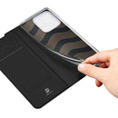 For Xiaomi Redmi 10C DUX DUCIS Skin Pro Series Horizontal Flip Leather Phone Case(Black)