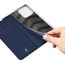 For Xiaomi Redmi 10C DUX DUCIS Skin Pro Series Horizontal Flip Leather Phone Case(Blue)
