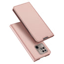 For Xiaomi Redmi 10C DUX DUCIS Skin Pro Series Horizontal Flip Leather Phone Case(Rose Gold)