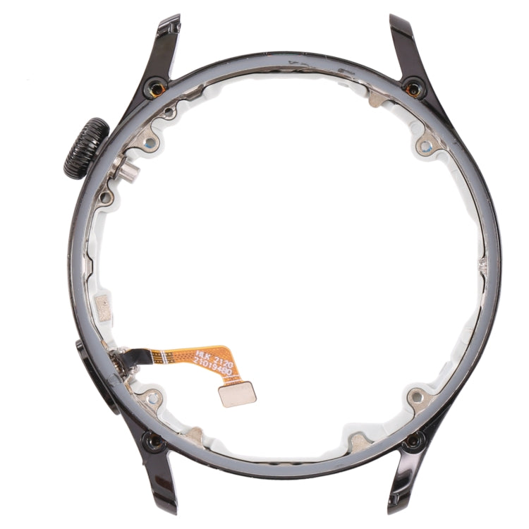 LCD Screen Frame Bezel Plate For Huawei Watch 3(Black)