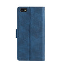 For OPPO A77 Skin Feel Crocodile Texture Magnetic Clasp PU Leather Phone Case(Blue)