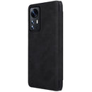 For Xiaomi 12 / 12X NILLKIN QIN Series Crazy Horse Texture Leather Case(Black)