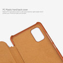 For Xiaomi 12 / 12X NILLKIN QIN Series Crazy Horse Texture Leather Case(Brown)
