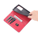 For Xiaomi 12 / 12X AZNS Magnetic Calf Texture Flip Leather Phone Case(Red)