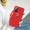 For Galaxy A51 Love Heart Pattern Frosted TPU Protective Case(Red)