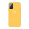 For Galaxy A51 Love Heart Pattern Frosted TPU Protective Case(Yellow)