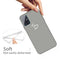 For Galaxy A51 Love Heart Pattern Frosted TPU Protective Case(Grey)