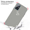 For Galaxy A51 Love Heart Pattern Frosted TPU Protective Case(Grey)
