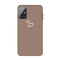 For Galaxy A51 Love Heart Pattern Frosted TPU Protective Case(Khaki)
