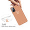 For Galaxy A51 Love Heart Pattern Frosted TPU Protective Case(Coral Orange)