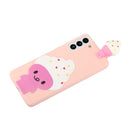 For Samsung Galaxy S22+ 5G Shockproof Cartoon TPU Phone Case(Ice Cream)