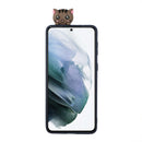 For Samsung Galaxy S22+ 5G Shockproof Cartoon TPU Phone Case(Stacked Cats)
